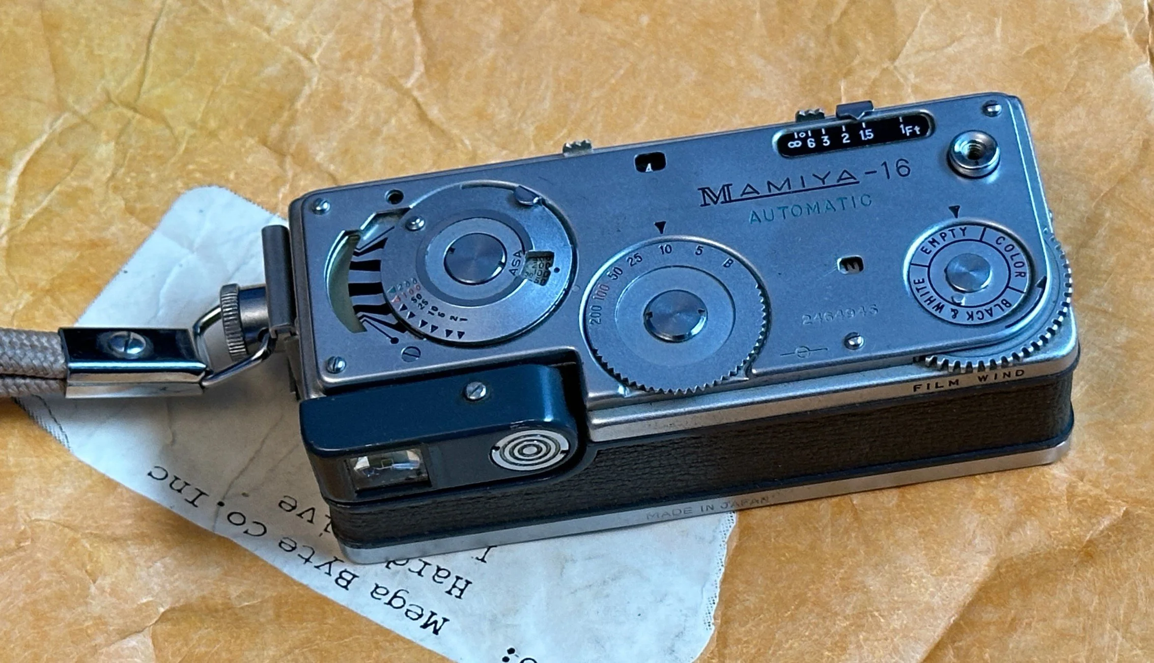 Mamiya-16 Camera for more spying — robmiles.com